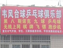 武汉韦风台球培训中心
